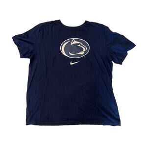 Nike Penn State Blue T Shirt Streetwear Sporty Collegiate University Men’s L